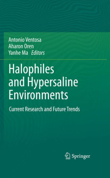 Bild von Halophiles and Hypersaline Environments von Antonio (Hrsg.) Ventosa