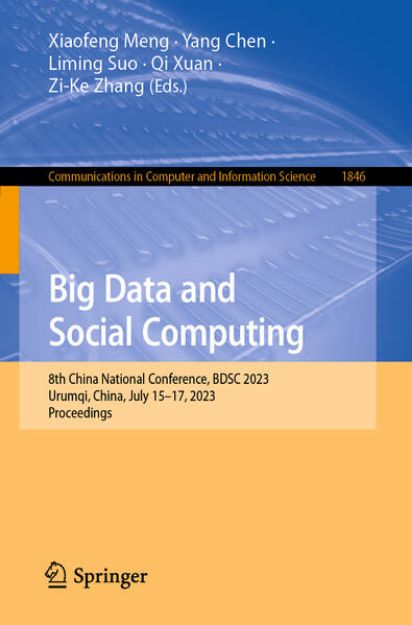 Bild zu Big Data and Social Computing von Xiaofeng (Hrsg.) Meng