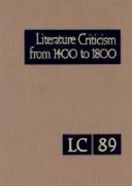 Bild von Literature Criticism from 1400 to 1800 von Michael L. (Hrsg.) LaBlanc