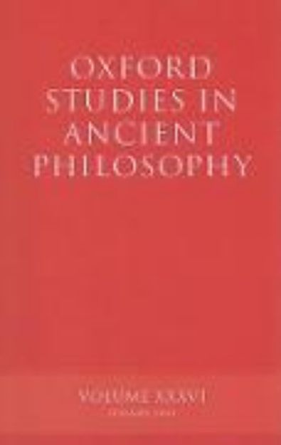 Bild von Oxford Studies in Ancient Philosophy von Brad (Hrsg.) Inwood