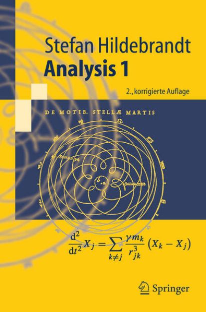 Bild von Analysis 1 von Stefan Hildebrandt