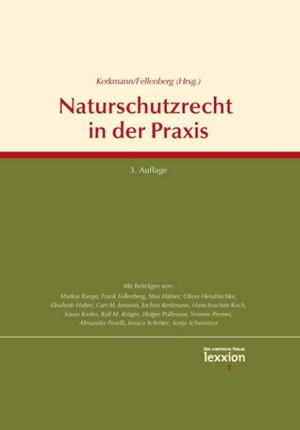 Bild von Naturschutzrecht in der Praxis von Jochen (Hrsg.) Kerkmann