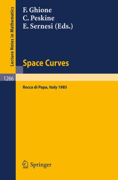 Bild von Space Curves von Franco (Hrsg.) Ghione