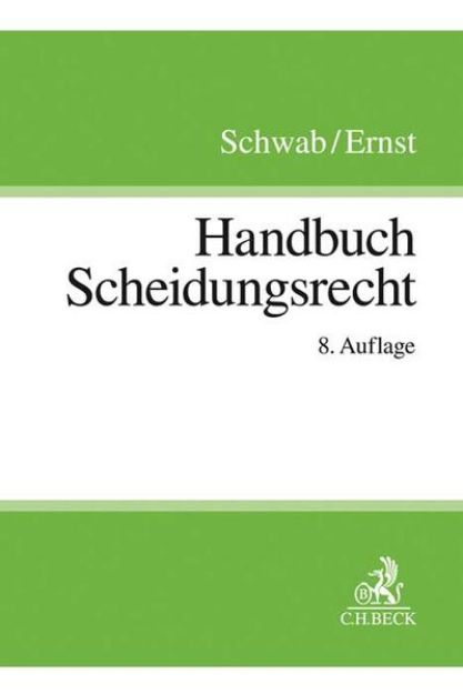 Bild von Handbuch Scheidungsrecht von Dieter (Hrsg.) Schwab