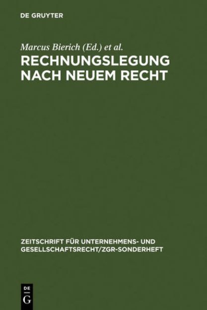 Bild von Rechnungslegung nach neuem Recht von Marcus (Hrsg.) Bierich