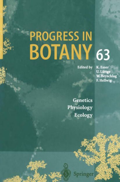 Bild von Progress in Botany von Karl Esser