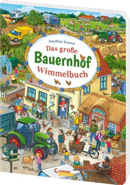 Bild von Das große Bauernhof-Wimmelbuch von Loewe Wimmelbücher (Hrsg.)