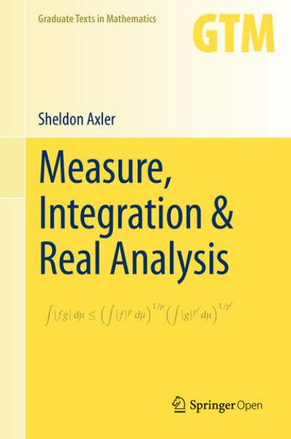 Bild von Measure, Integration & Real Analysis von Sheldon Axler