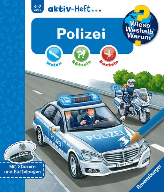 Bild von Wieso? Weshalb? Warum? aktiv-Heft: Polizei von Joachim (Illustr.) Krause