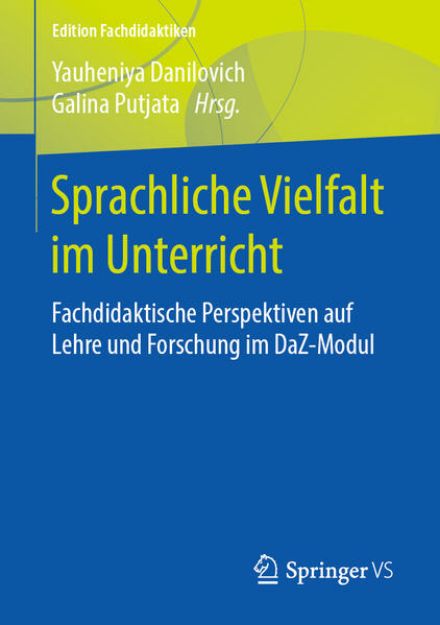 Bild von Sprachliche Vielfalt im Unterricht von Galina (Hrsg.) Putjata