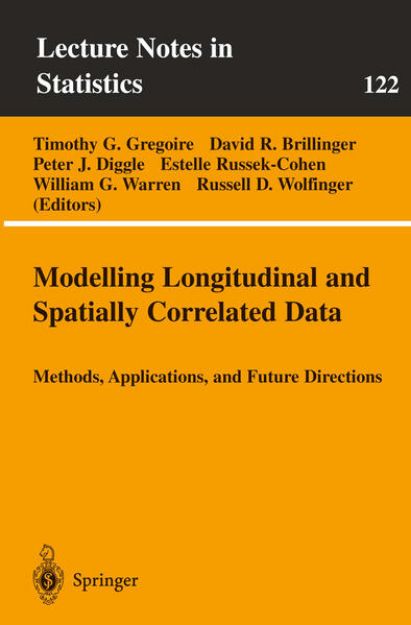 Bild von Modelling Longitudinal and Spatially Correlated Data von Timothy G. (Hrsg.) Gregoire