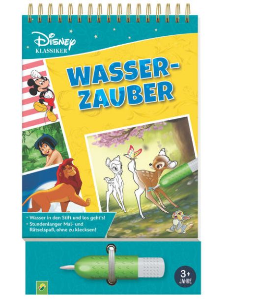 Bild von Disney Klassiker Wasserzauber - einfach mit Wasser malen! von Schwager & Steinlein Verlag