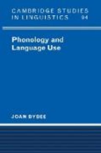 Bild von Phonology and Language Use von Joan Bybee