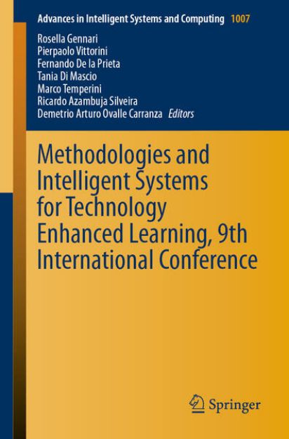 Bild von Methodologies and Intelligent Systems for Technology Enhanced Learning, 9th International Conference von Rosella (Hrsg.) Gennari