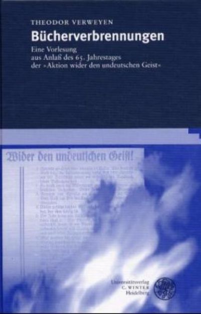 Bild von Bücherverbrennungen von Theodor Verweyen