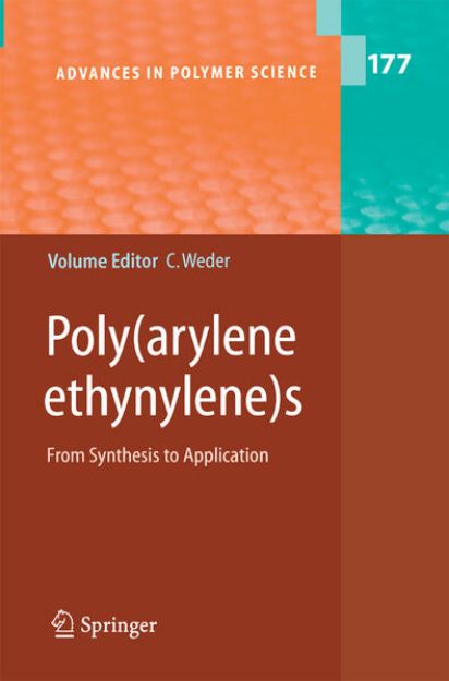 Bild von Poly(arylene ethynylene)s von Christoph (Hrsg.) Weder